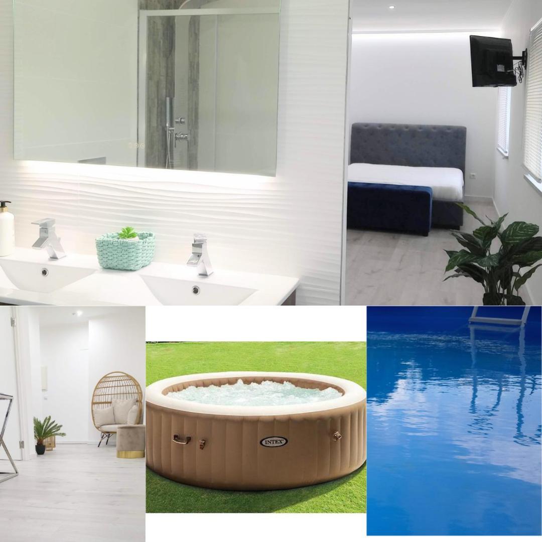 Casa Incrivel Refugio Lieva ,Piscina , Jacuzzi Exterior E Zona Kids Apartment Nelas Luaran gambar