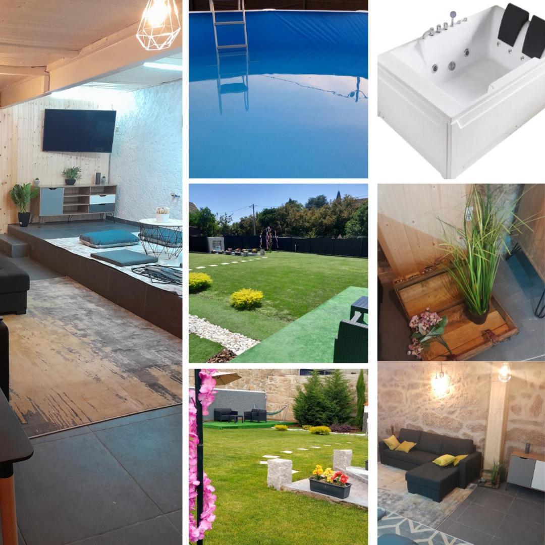 Casa Incrivel Refugio Lieva ,Piscina , Jacuzzi Exterior E Zona Kids Apartment Nelas Bilik gambar